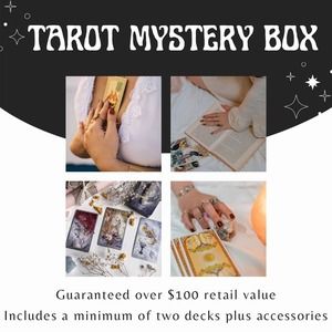 All New Tarot Mystery Box! Retail Value over $100!